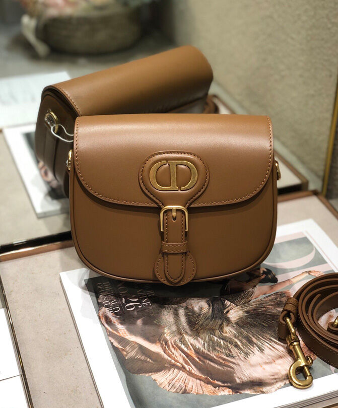 Christian Dior Small Dior Bobby Bag Brown